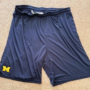 Michigan athletic shorts, lightweight